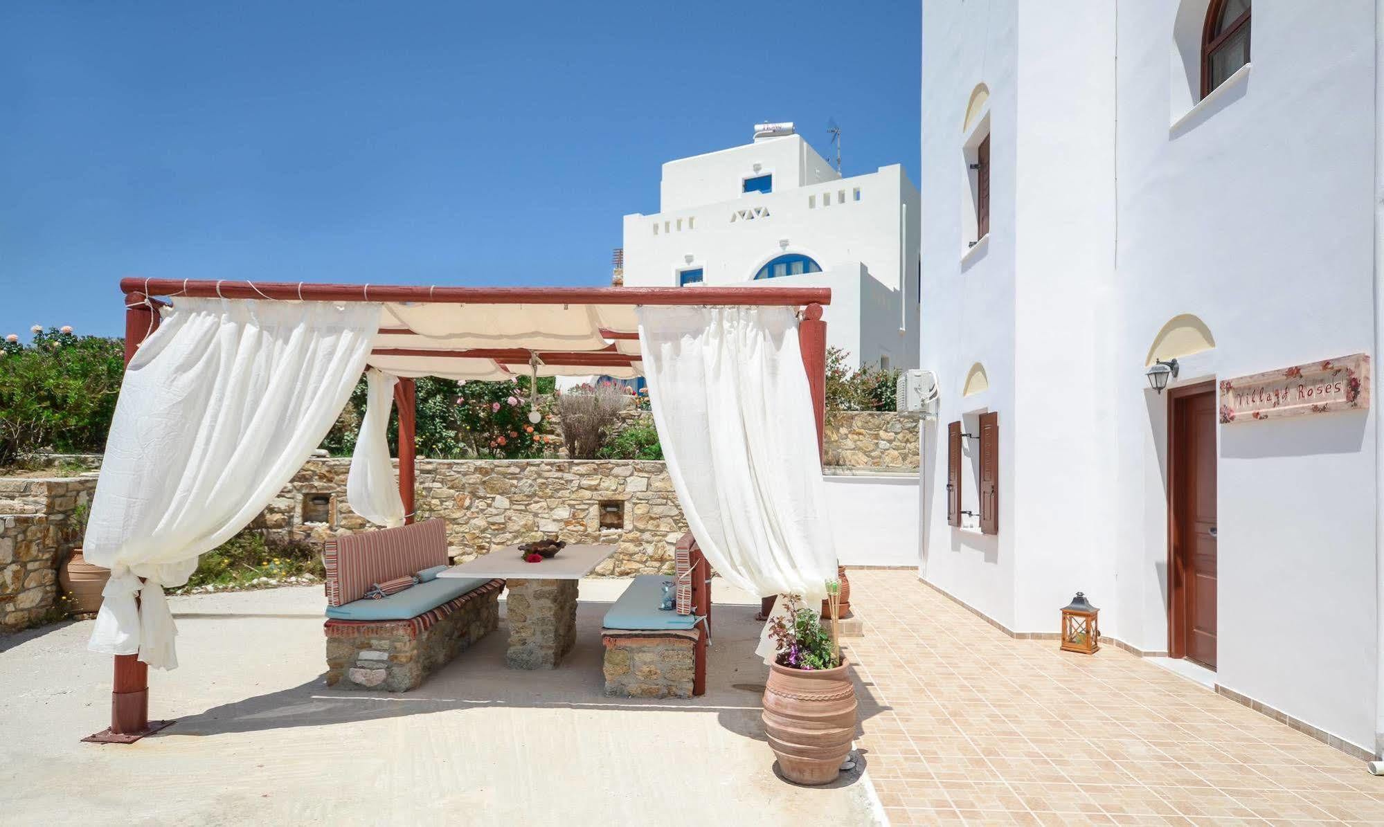 Villa Of Roses In Naxos - Private Villa With Pool Naxos City Dış mekan fotoğraf